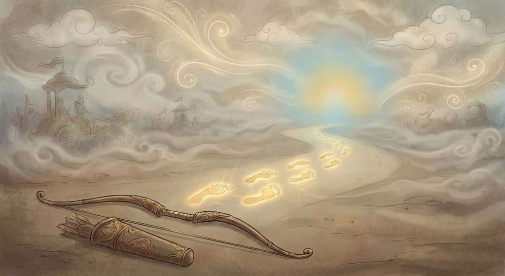 जब अर्जुन का घमंड