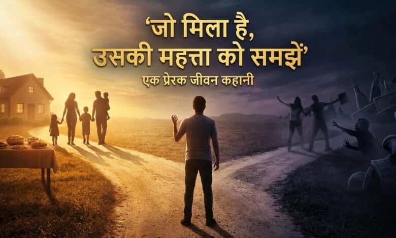 जो मिला है उसकी महत्ता को समझें