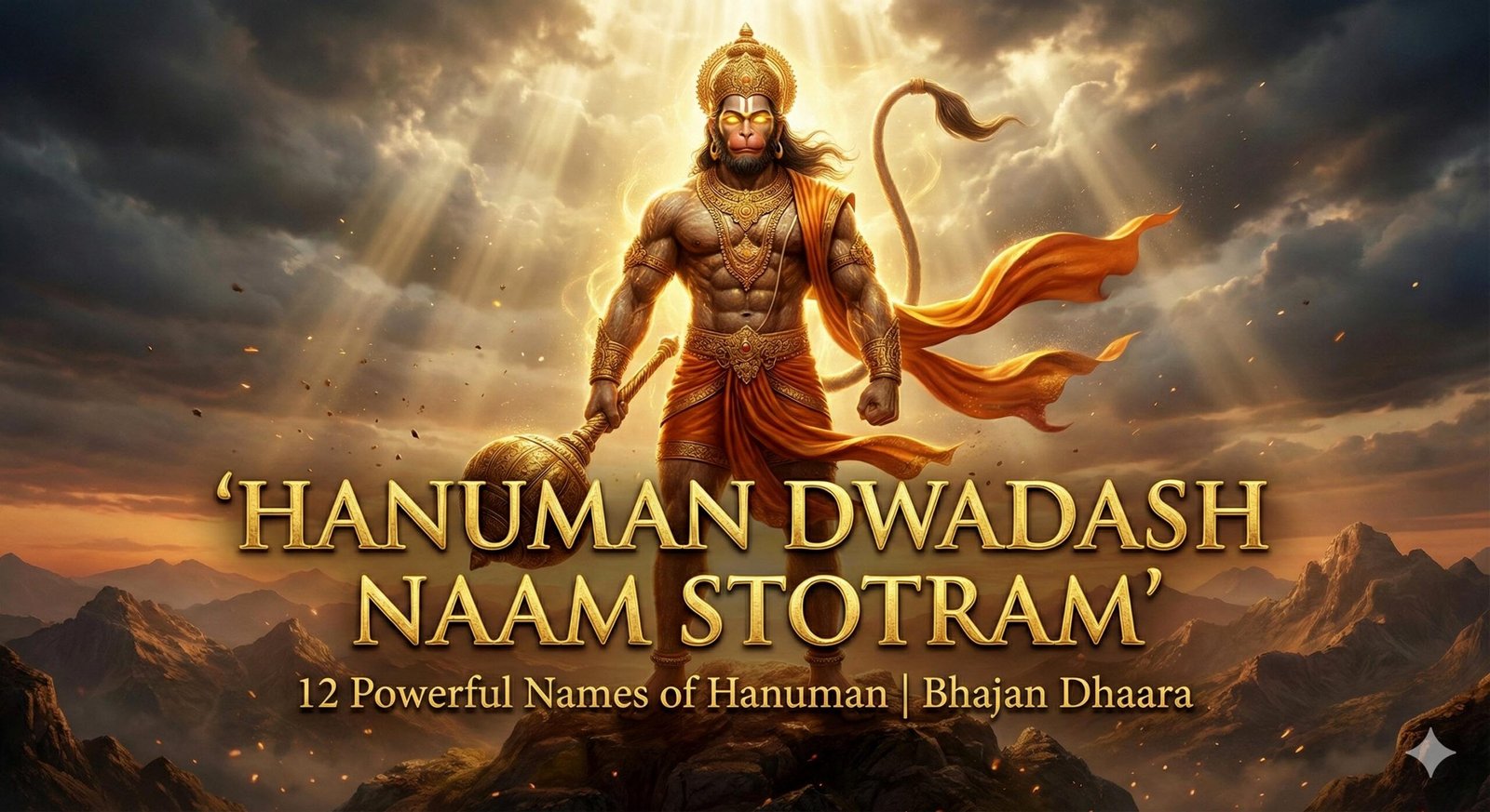 हनुमान द्वादश नाम स्तोत्रम्